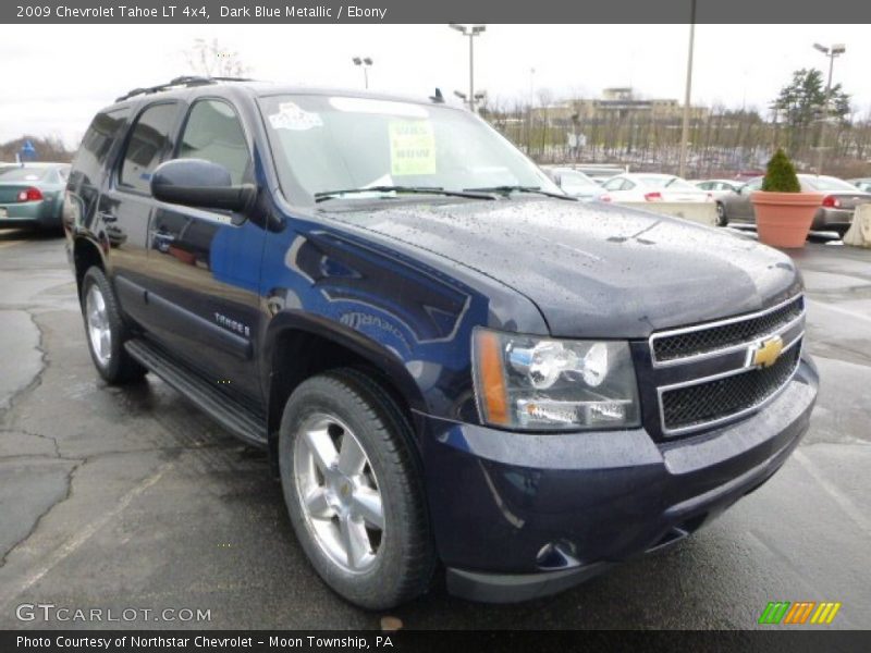 Dark Blue Metallic / Ebony 2009 Chevrolet Tahoe LT 4x4