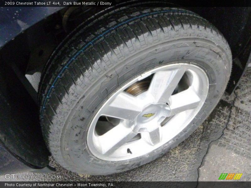 Dark Blue Metallic / Ebony 2009 Chevrolet Tahoe LT 4x4