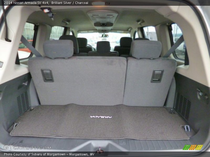 Brilliant Silver / Charcoal 2014 Nissan Armada SV 4x4