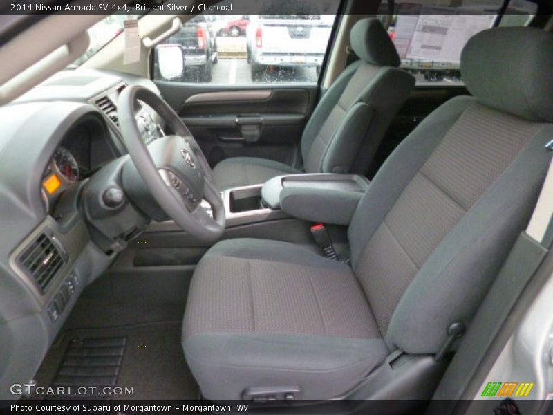 Brilliant Silver / Charcoal 2014 Nissan Armada SV 4x4