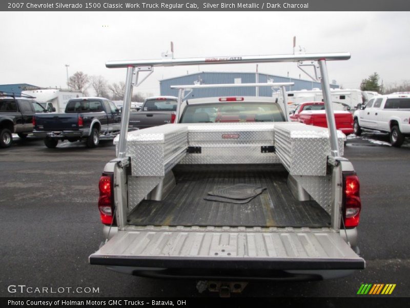 Silver Birch Metallic / Dark Charcoal 2007 Chevrolet Silverado 1500 Classic Work Truck Regular Cab