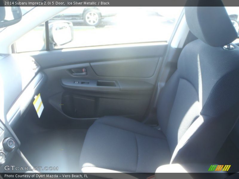 Ice Silver Metallic / Black 2014 Subaru Impreza 2.0i 5 Door