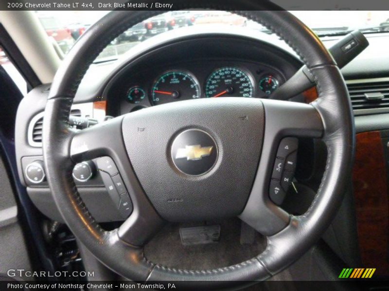 Dark Blue Metallic / Ebony 2009 Chevrolet Tahoe LT 4x4