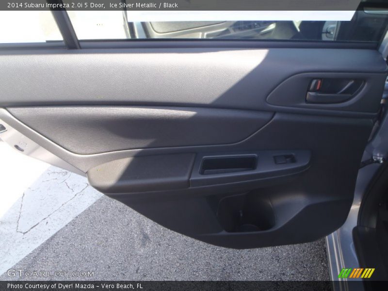 Ice Silver Metallic / Black 2014 Subaru Impreza 2.0i 5 Door