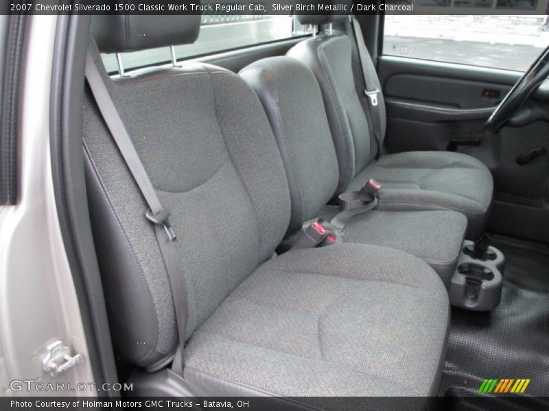 Silver Birch Metallic / Dark Charcoal 2007 Chevrolet Silverado 1500 Classic Work Truck Regular Cab