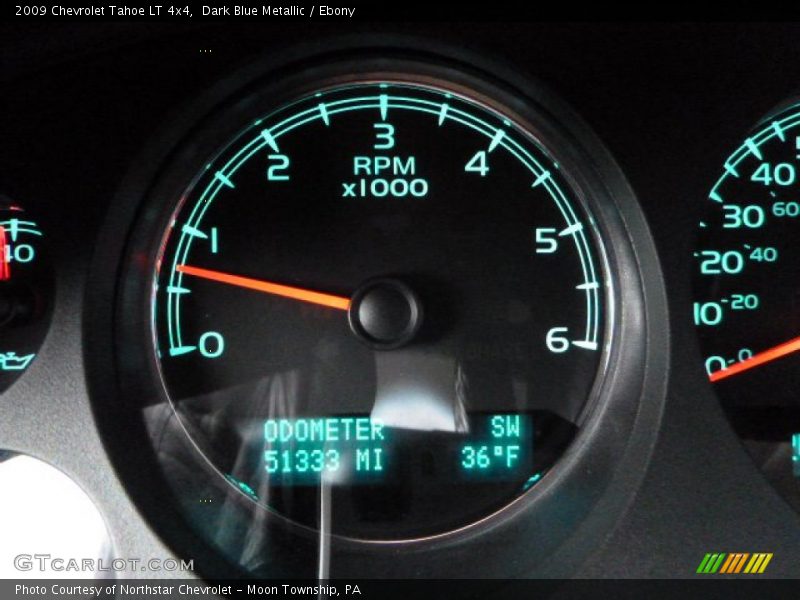 Dark Blue Metallic / Ebony 2009 Chevrolet Tahoe LT 4x4