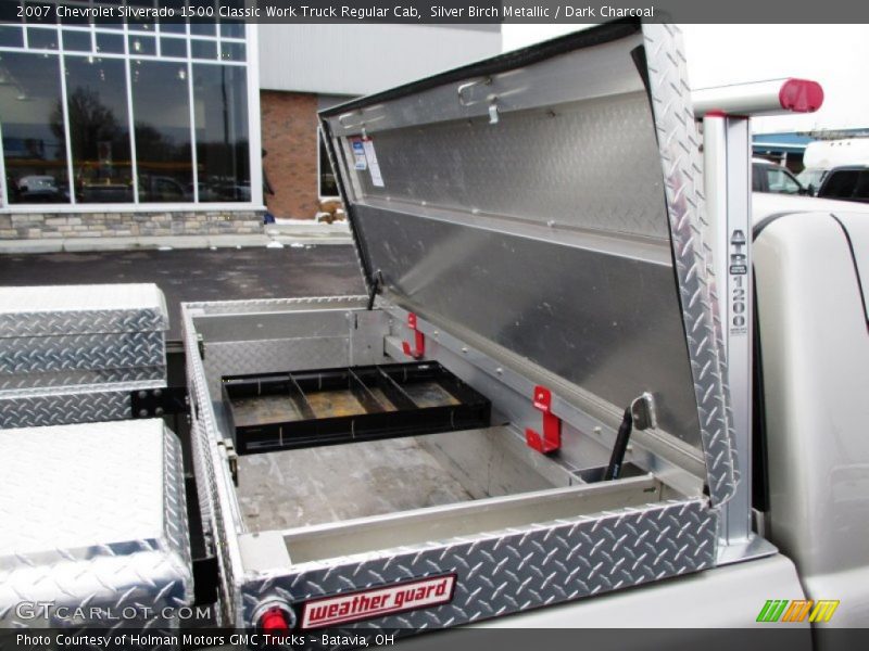 Silver Birch Metallic / Dark Charcoal 2007 Chevrolet Silverado 1500 Classic Work Truck Regular Cab