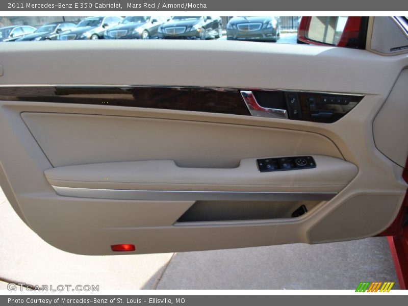 Mars Red / Almond/Mocha 2011 Mercedes-Benz E 350 Cabriolet