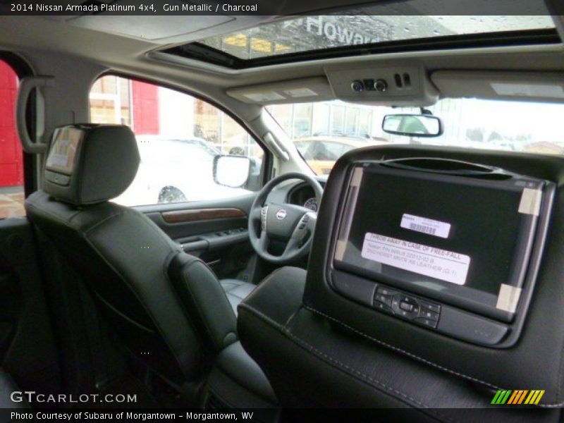 Gun Metallic / Charcoal 2014 Nissan Armada Platinum 4x4