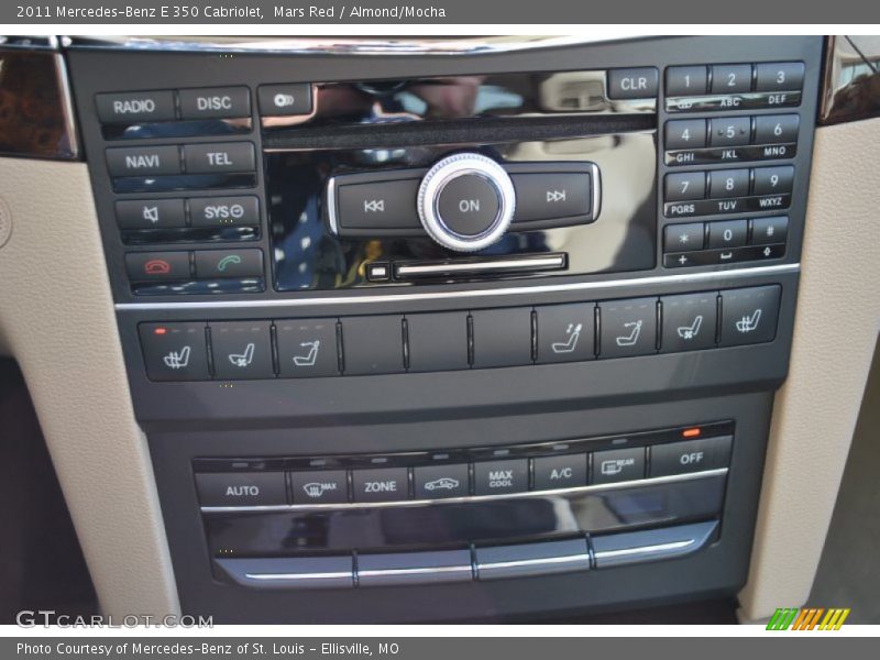 Mars Red / Almond/Mocha 2011 Mercedes-Benz E 350 Cabriolet