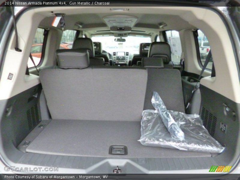 Gun Metallic / Charcoal 2014 Nissan Armada Platinum 4x4