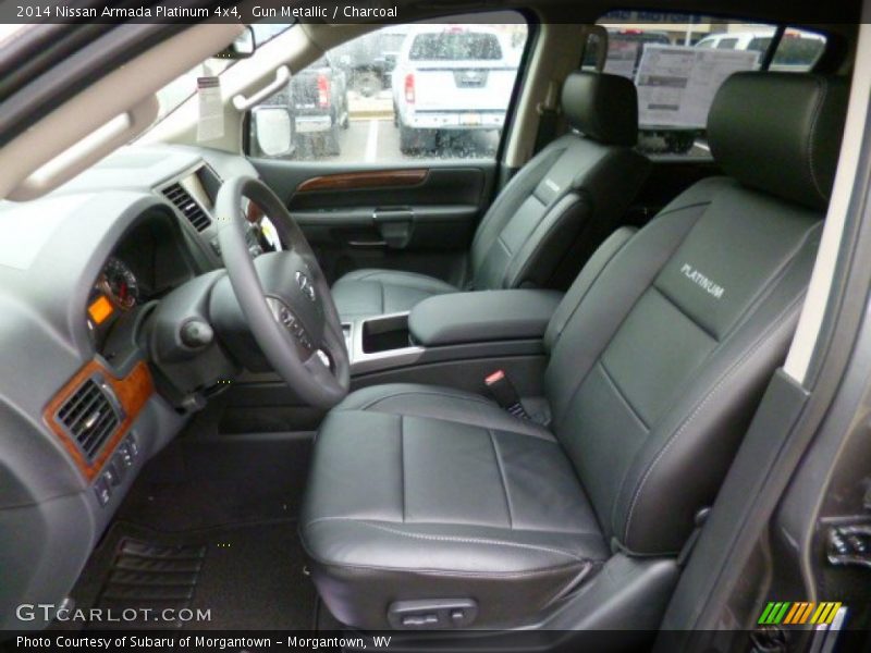 Gun Metallic / Charcoal 2014 Nissan Armada Platinum 4x4