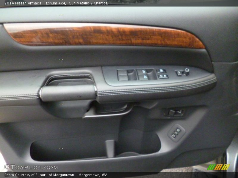 Gun Metallic / Charcoal 2014 Nissan Armada Platinum 4x4