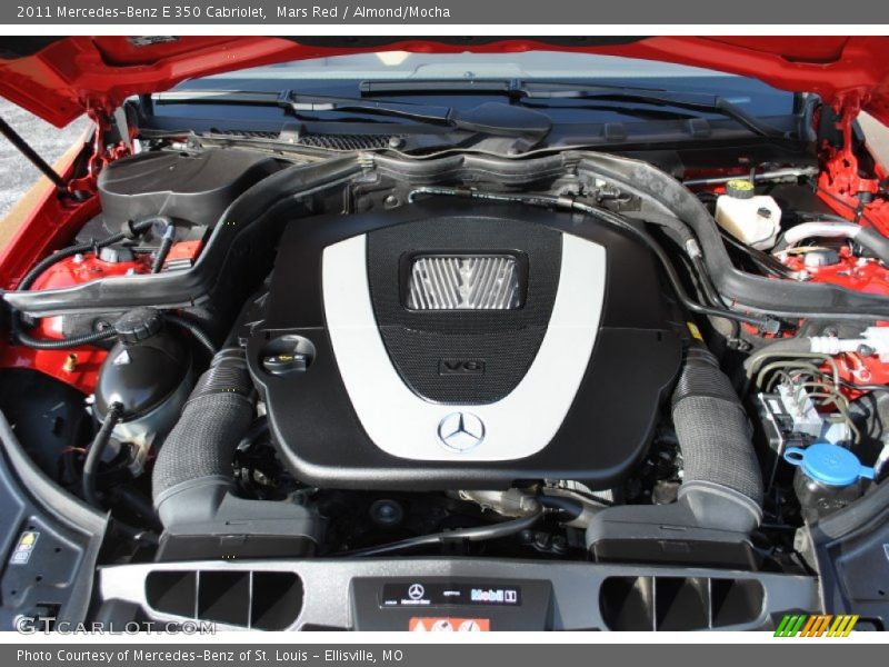 Mars Red / Almond/Mocha 2011 Mercedes-Benz E 350 Cabriolet