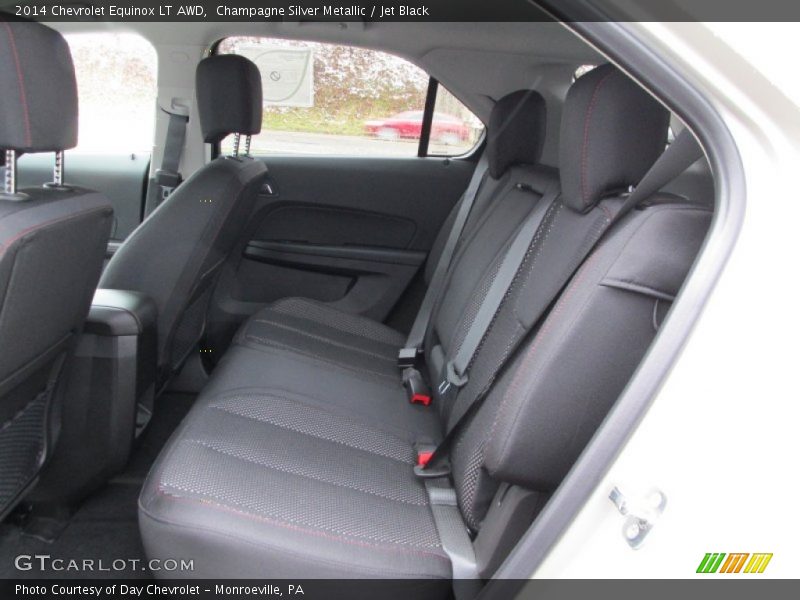 Champagne Silver Metallic / Jet Black 2014 Chevrolet Equinox LT AWD