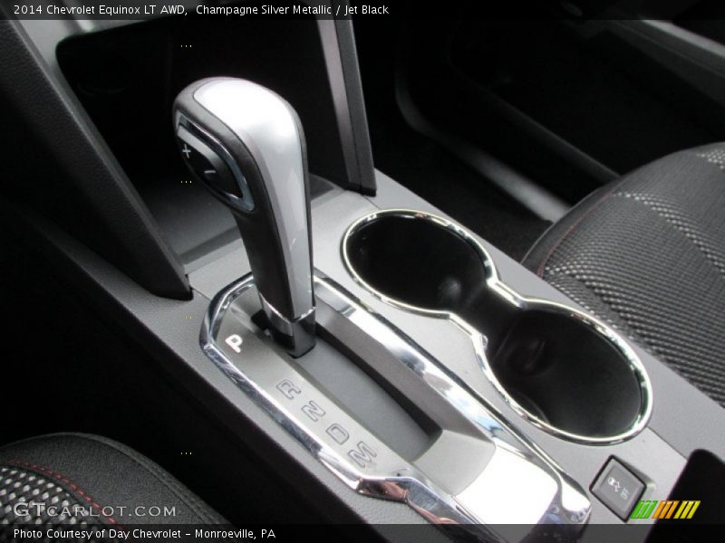 Champagne Silver Metallic / Jet Black 2014 Chevrolet Equinox LT AWD