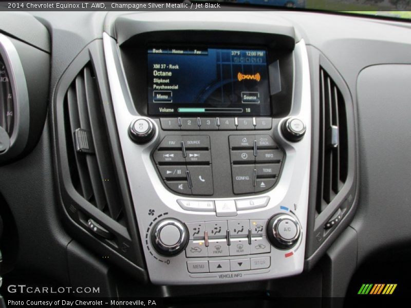 Champagne Silver Metallic / Jet Black 2014 Chevrolet Equinox LT AWD