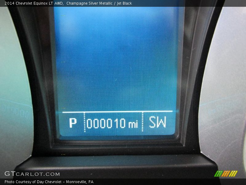 Champagne Silver Metallic / Jet Black 2014 Chevrolet Equinox LT AWD