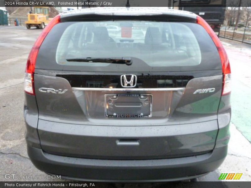 Polished Metal Metallic / Gray 2014 Honda CR-V LX AWD