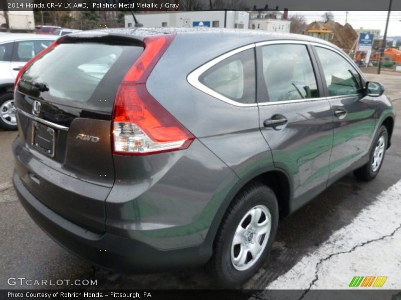 Polished Metal Metallic / Gray 2014 Honda CR-V LX AWD