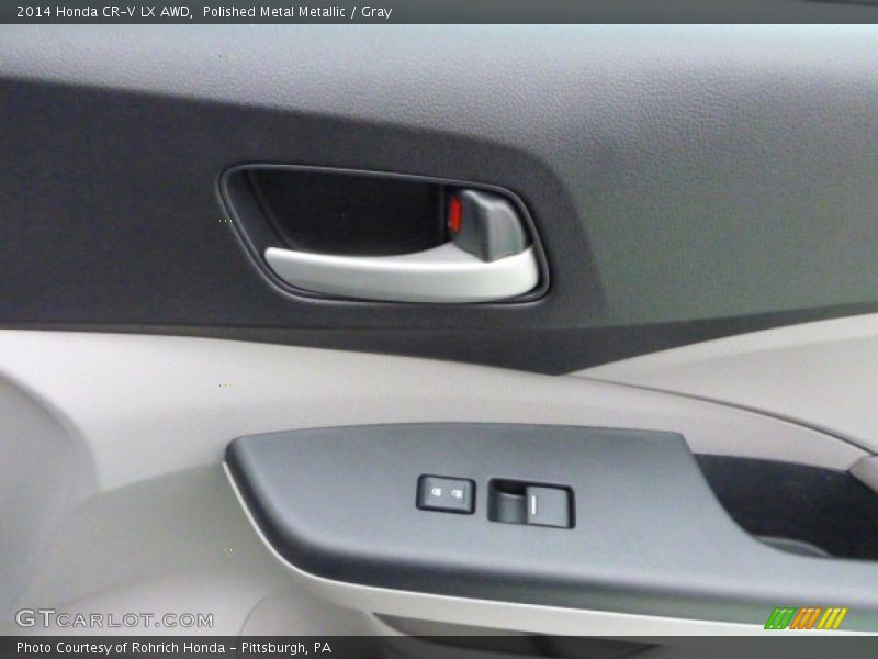 Polished Metal Metallic / Gray 2014 Honda CR-V LX AWD