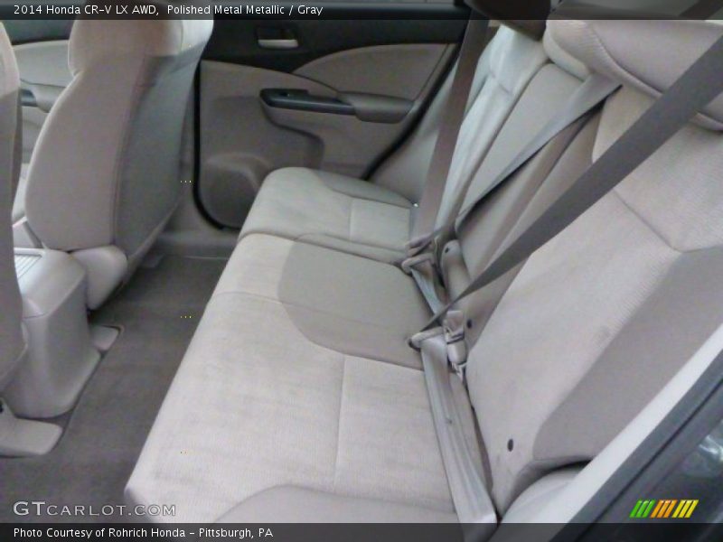 Polished Metal Metallic / Gray 2014 Honda CR-V LX AWD