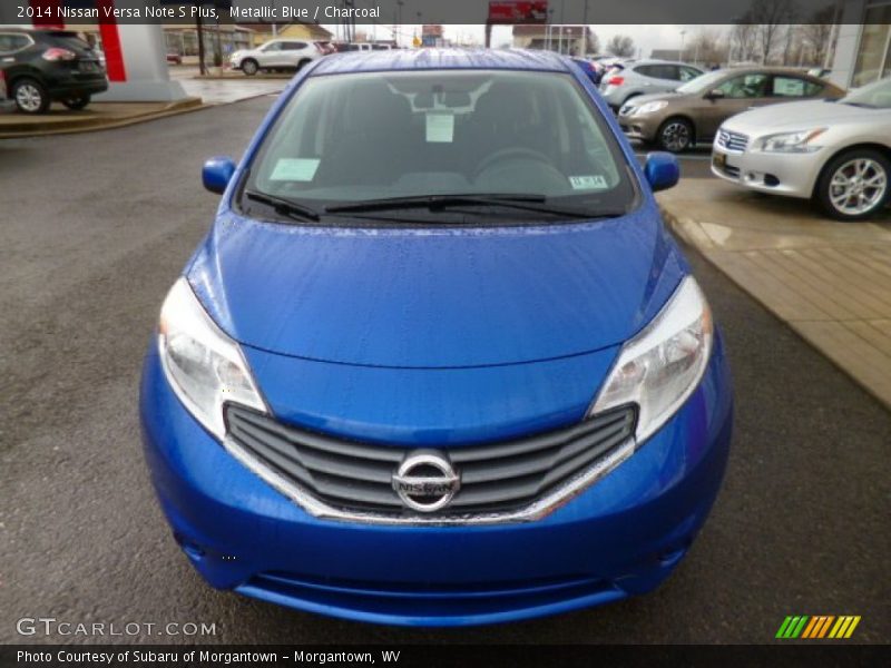 Metallic Blue / Charcoal 2014 Nissan Versa Note S Plus
