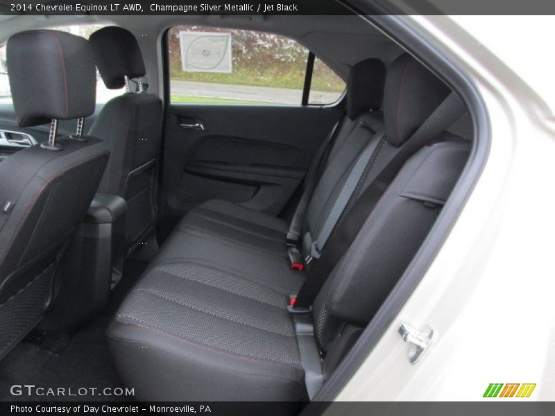 Champagne Silver Metallic / Jet Black 2014 Chevrolet Equinox LT AWD