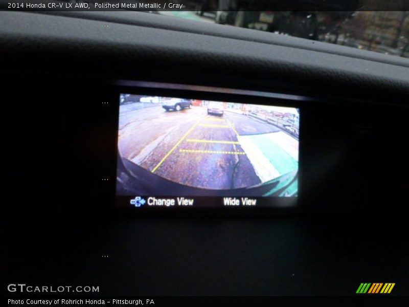 Polished Metal Metallic / Gray 2014 Honda CR-V LX AWD
