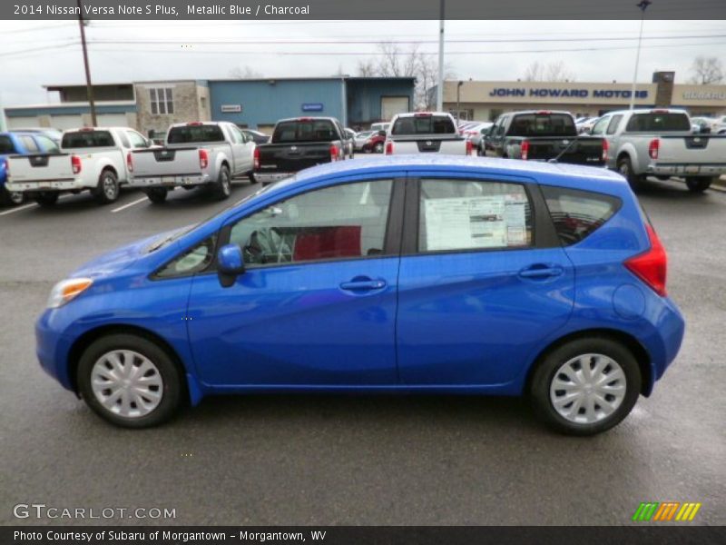 Metallic Blue / Charcoal 2014 Nissan Versa Note S Plus