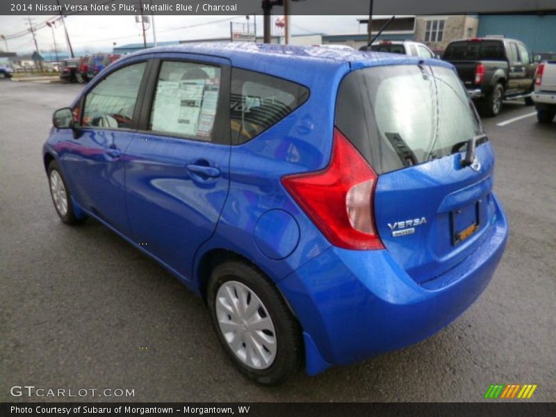 Metallic Blue / Charcoal 2014 Nissan Versa Note S Plus