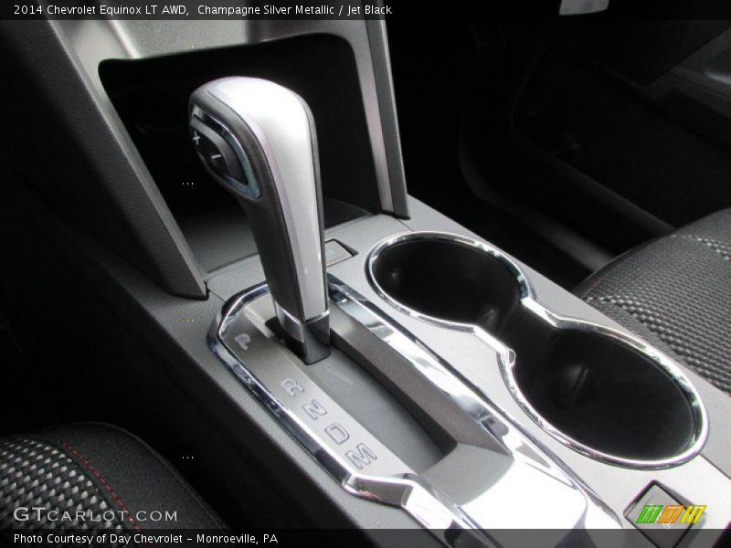 Champagne Silver Metallic / Jet Black 2014 Chevrolet Equinox LT AWD
