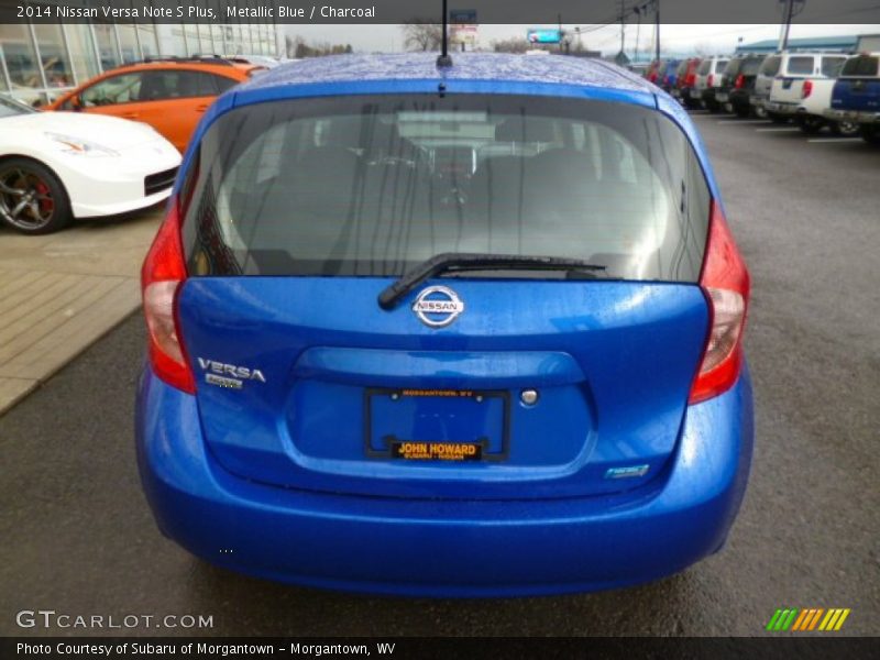Metallic Blue / Charcoal 2014 Nissan Versa Note S Plus