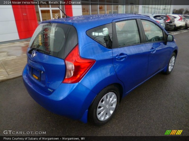 Metallic Blue / Charcoal 2014 Nissan Versa Note S Plus