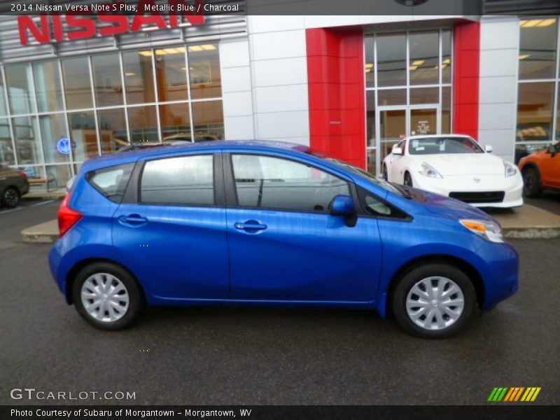 Metallic Blue / Charcoal 2014 Nissan Versa Note S Plus