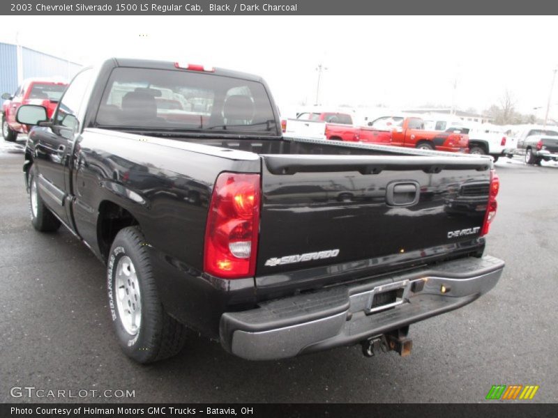 Black / Dark Charcoal 2003 Chevrolet Silverado 1500 LS Regular Cab