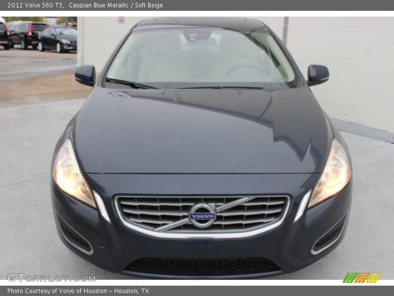 Caspian Blue Metallic / Soft Beige 2012 Volvo S60 T5