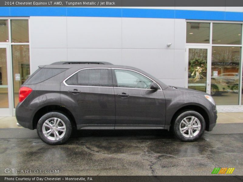 Tungsten Metallic / Jet Black 2014 Chevrolet Equinox LT AWD