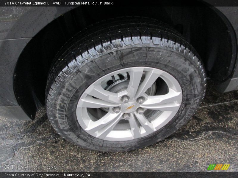 Tungsten Metallic / Jet Black 2014 Chevrolet Equinox LT AWD