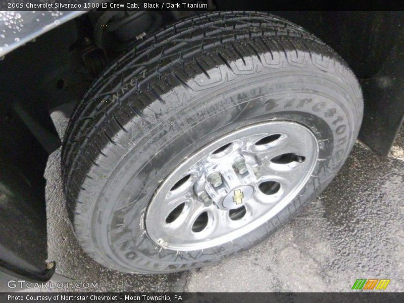 Black / Dark Titanium 2009 Chevrolet Silverado 1500 LS Crew Cab
