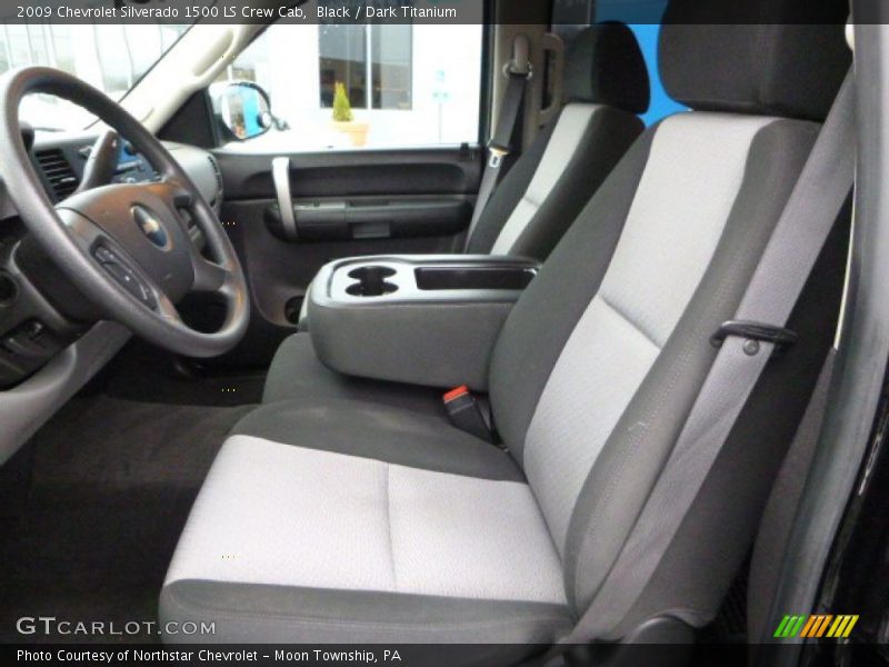 Black / Dark Titanium 2009 Chevrolet Silverado 1500 LS Crew Cab