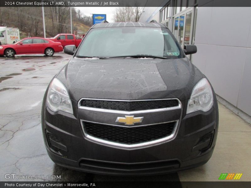 Tungsten Metallic / Jet Black 2014 Chevrolet Equinox LT AWD