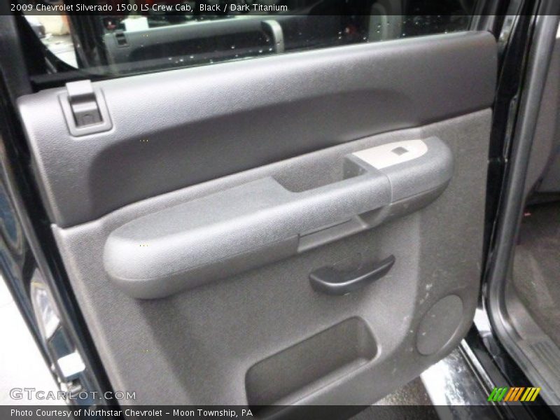 Black / Dark Titanium 2009 Chevrolet Silverado 1500 LS Crew Cab