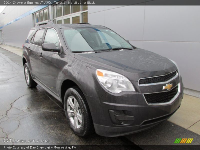 Tungsten Metallic / Jet Black 2014 Chevrolet Equinox LT AWD