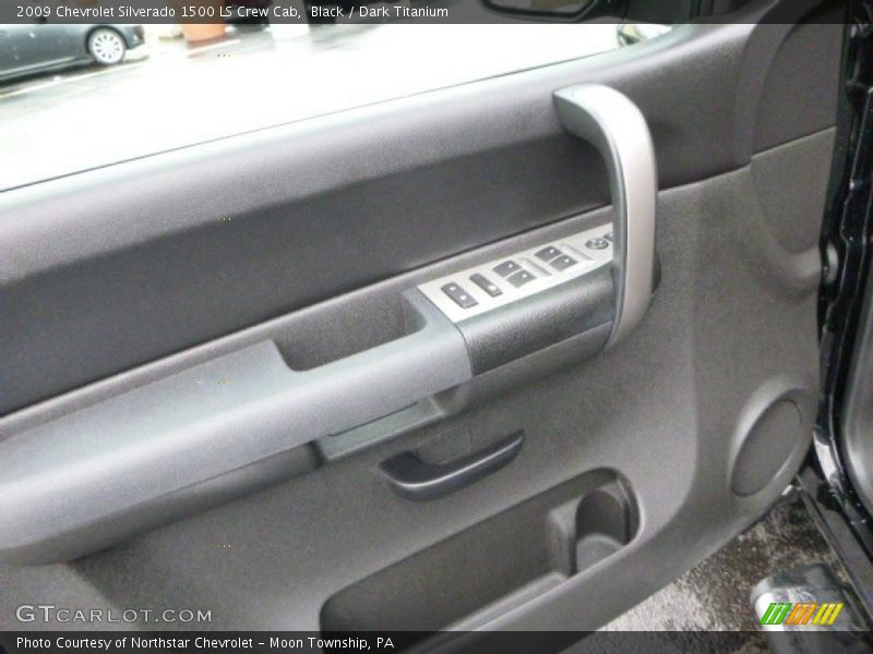 Black / Dark Titanium 2009 Chevrolet Silverado 1500 LS Crew Cab