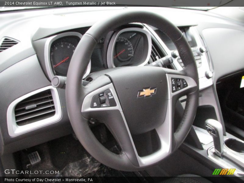 Tungsten Metallic / Jet Black 2014 Chevrolet Equinox LT AWD