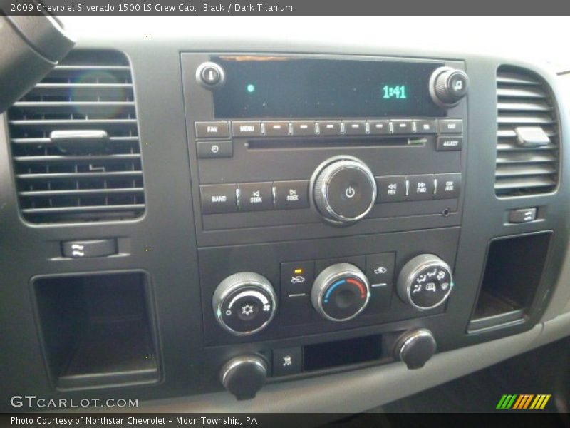 Black / Dark Titanium 2009 Chevrolet Silverado 1500 LS Crew Cab