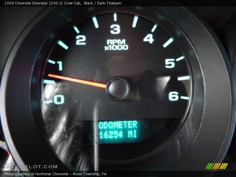 Black / Dark Titanium 2009 Chevrolet Silverado 1500 LS Crew Cab