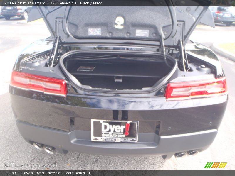 Black / Black 2014 Chevrolet Camaro LT/RS Convertible