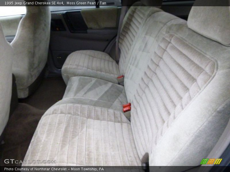 Moss Green Pearl / Tan 1995 Jeep Grand Cherokee SE 4x4